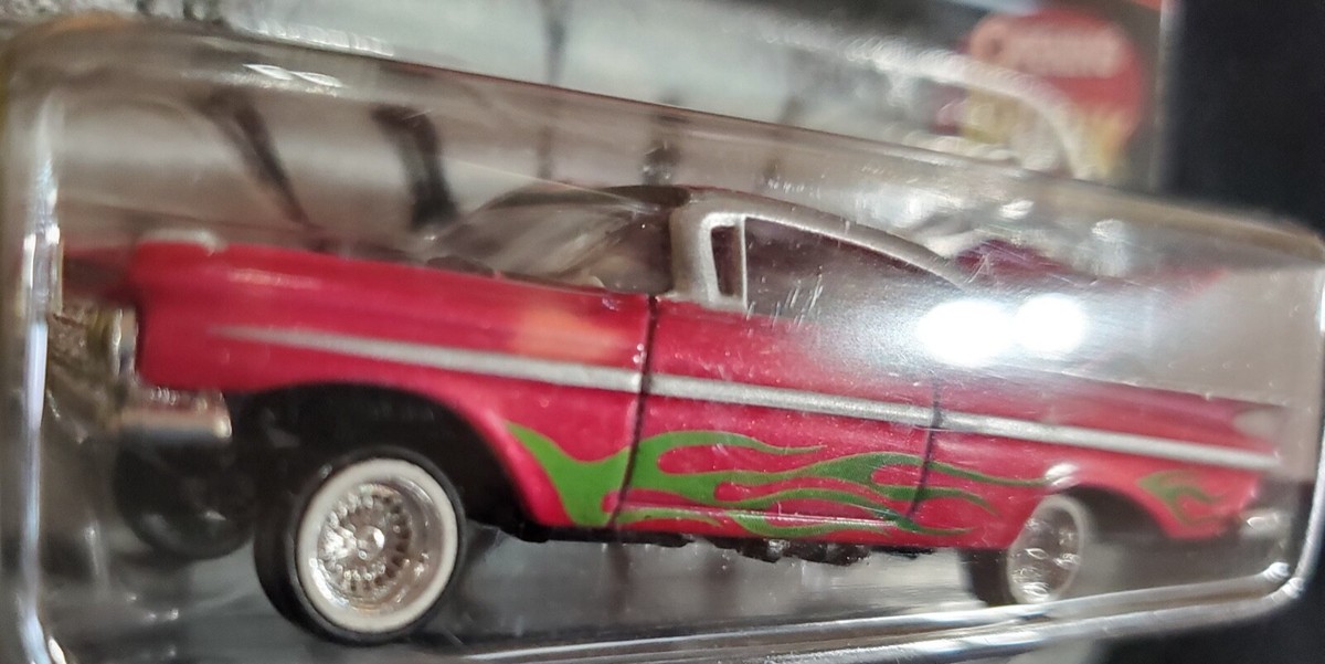 Rare REVELL LOWRIDERS 59 CHEVY IMPALA Hot Pink 1:64 NEW #33 Rare REVELL LOWRIDERS 59 CHEVY IMPALA Hot Pink 1:64 NEW #33