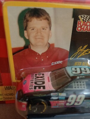1996 NASCAR Racing Champions #99 Jeff Burton Exide 1/64 Ford