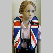 Junior Life Jacket Auto 150N - Union Jack Cover
