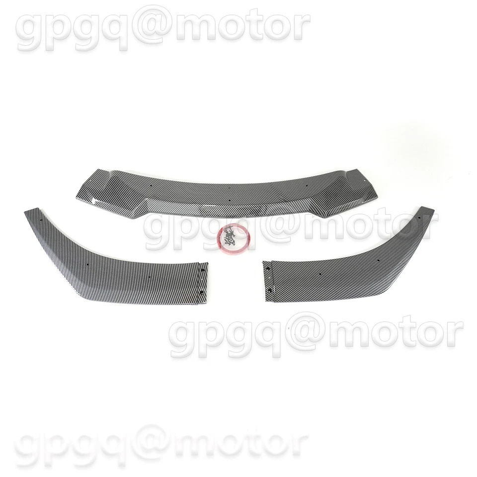 Alerón labial de parachoques delantero de fibra de carbono para BMW Serie 6 F06 F12 F13 M Sport 12-18 Foto 3 de 4