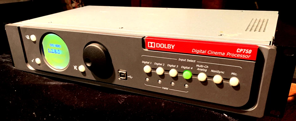DOLBY CP-750 Digital Cinema 7.1 ch Audio Processor-Current Software Update(#3) - Image 3 of 4