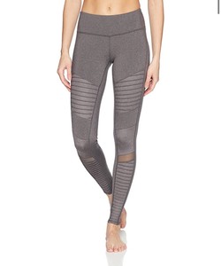 Alo Yoga vita alta STORMY Heather Gray Grigio Moto Leggings Pantaloni  Taglia Small | eBay