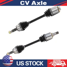 TrakMotive Front CV Axle Shafts Set of 2 For Jeep Dodge Patriot Compass Caliber