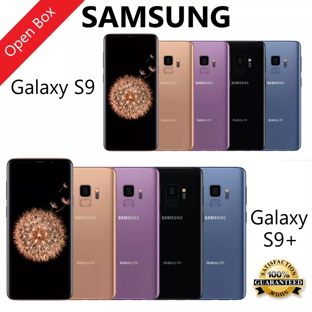 Samsung Galaxy S9 S9+ Plus 64GB (GSM Unlocked) Verizon AT&T T-Mobile  Smartphone