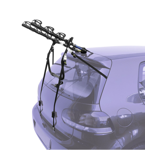 Peruzzo Cruiser Delux - 3 Bike Rear Boot Rack - Black - RRP: £85