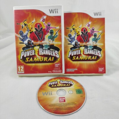 Power Rangers Samurai Nintendo Wii Spiel mit Anleitung