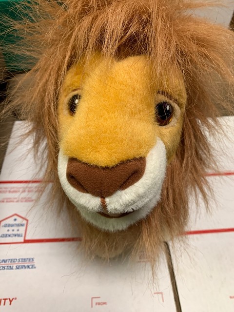 Vintage Authentic Lion King Mufasa Plush | eBay