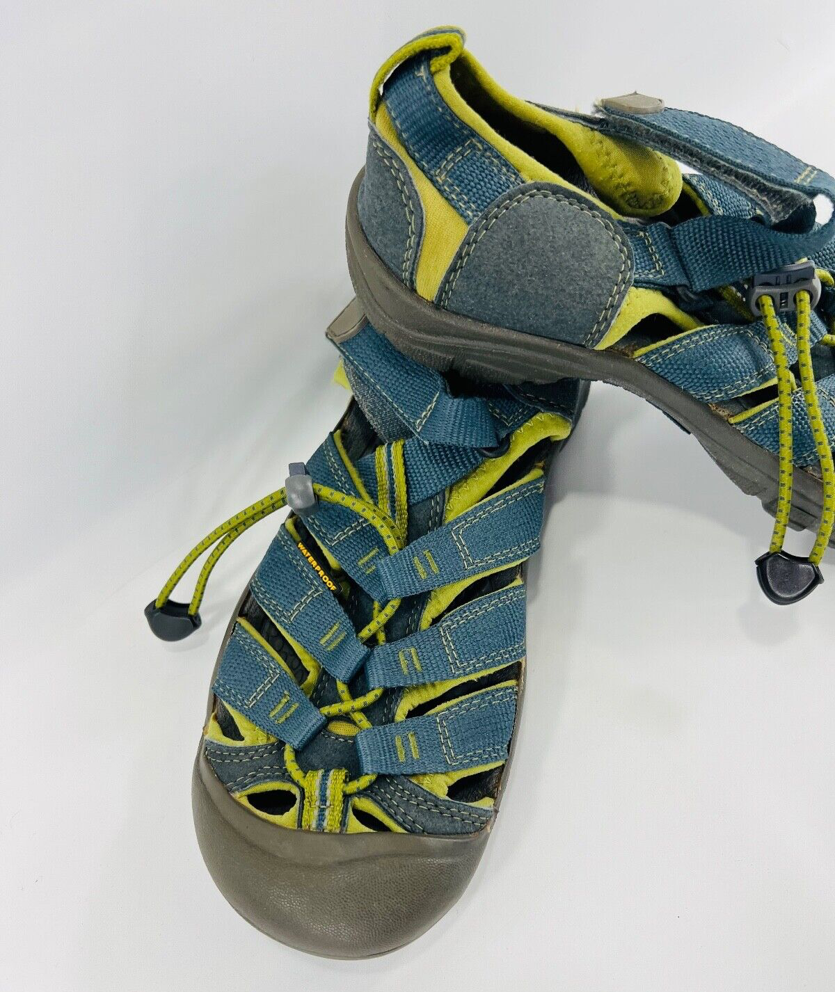 Scarpe sandali sportivi Keen Newport H2 verde acqua verde impermeabili (23 5 cm) taglia USA w7 m5