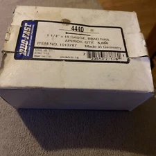 18 gauge Finish Brad Nails 5000/Galvanized Chisel Point 1-1/4" Long Duo Fast