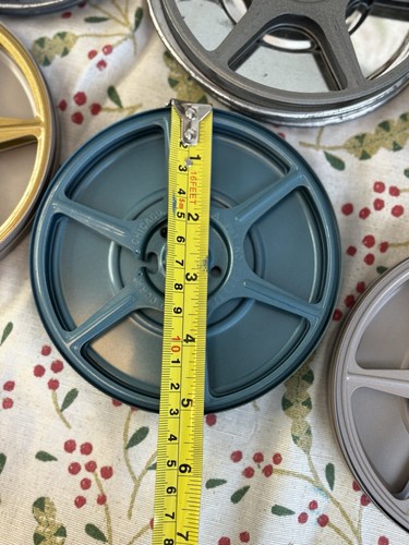 9 5" Metal 8mm Film Reels with Canisters SCHERER & COMPCO With Carrying Case 🔥 - Picture 9 of 10