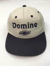 Domine Chevrolet Hat Vitronic Four Seasons Gray Black Baseball Cap - New W/O Tag