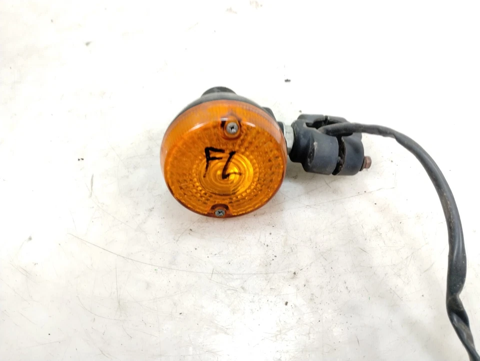 2001 01 Kawasaki KE100 KE100B Front Left Turn Signal Indicator Light - Image 3 of 4