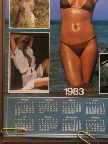 Póster original vintage 1983 calendario niñas sexy pinup niña bikini bebé pinup pinup pinup - Imagen 6 de 8