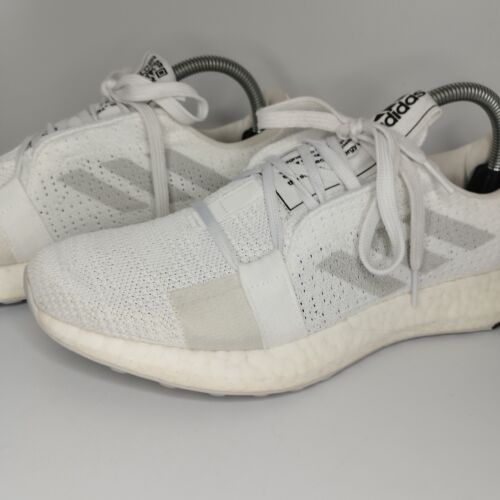 Adidas Sense Boost Go UK Size 8 Eur 42 Running/Gym Trainers White Grey G26940 - Picture 10 of 19