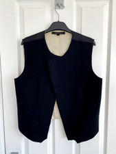 Marc Jacobs Sleevless Jacket - Black - Size 8 Uk