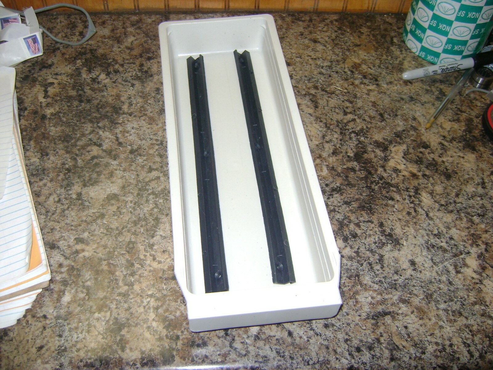 INDUSTRIAL SEWING MACHINE TABLE PLASTIC DRAWER eBay