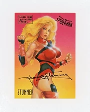 STUNNER 1995 Ultra Spider-Man Gold Foil Signature Series #56 TOM FLEMING