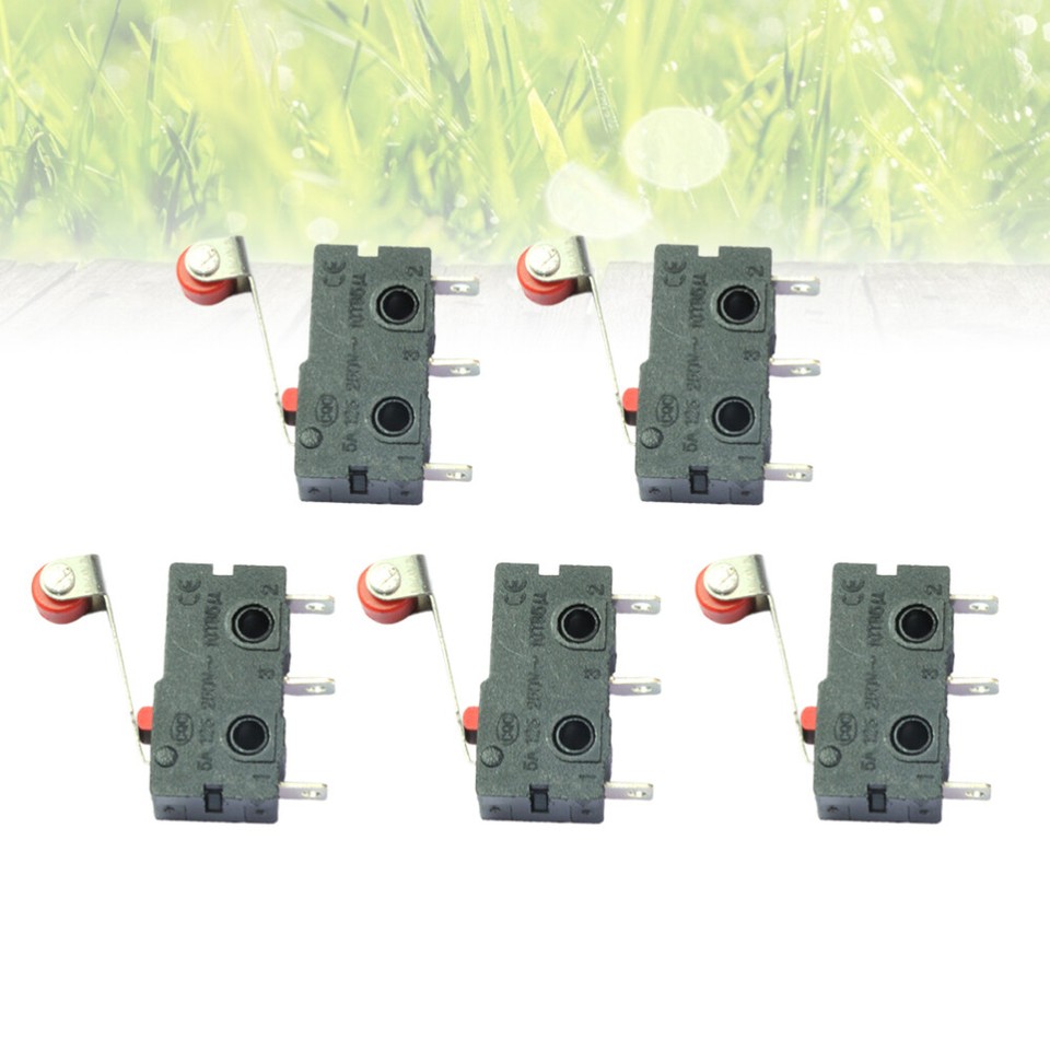 10 Pcs Micro Roller Lever Arm 18mm/0.7" Push Button Microswitches Ys | eBay