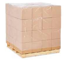 ULINE S-13557 51 49 73 4mil CLEAR PALLET COVER 25 PER ROLL