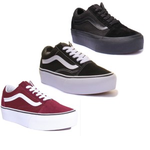 vans platform schwarz