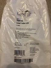 Sunset CPAP Tube 6ft. TUB06 New Old Stock Sealed