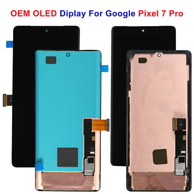 6.7''OEM For Google Pixel 7 Pro LCD Display Screen Replacement Digitizer Assembly