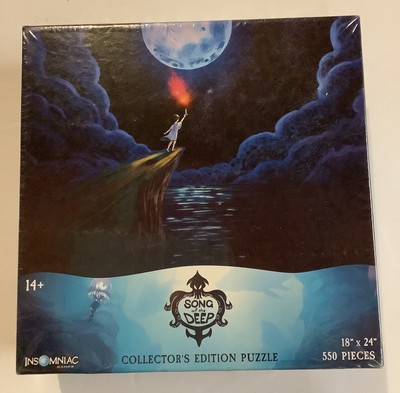 NIB NEW INSOMNIAC Song of Deep Collector's Limited Edition Jigsaw 550 Puzzle 