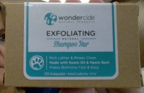 wondercide shampoo bar