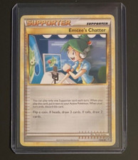 Pokemon Trading Card Game - Unleashed - Emcee's Chatter 73/95 NM + TOPLOADER