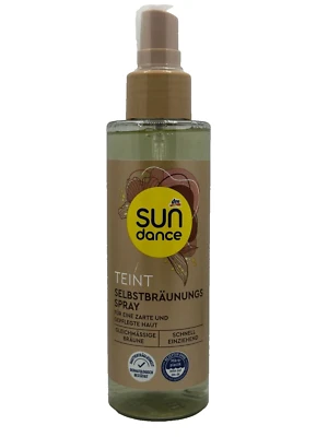 SUNDANCE Teint Selbstbräunungs Spray, 150ml, Neu