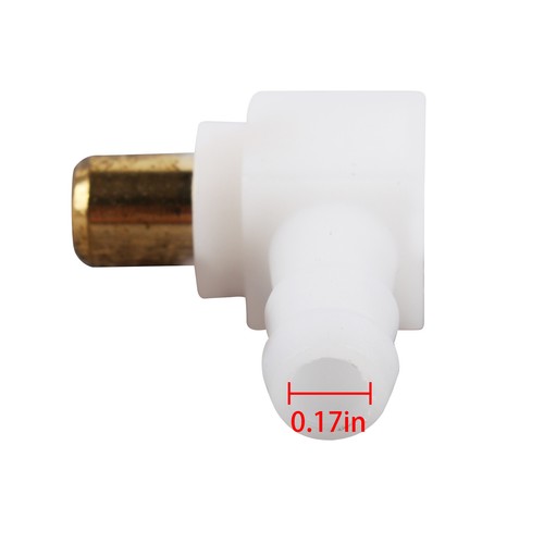 NUEVO Conector de manguera de codo de montaje de combustible para 493496 494451 692317 - Imagen 6 de 8