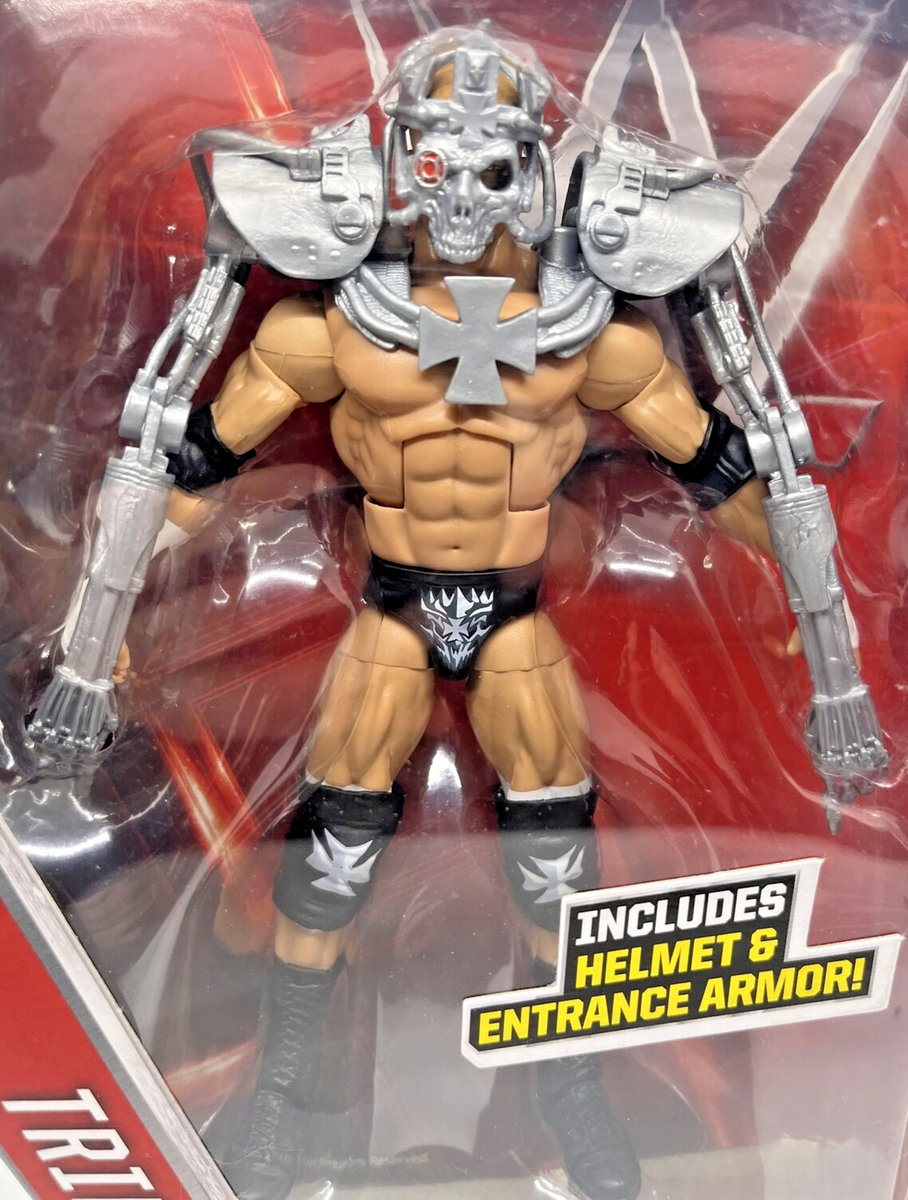 未開封　WWE エリート　トリプルH ターミネーターコスチューム　レッスルマニア WWE Elite Triple H Terminator Armor Series 42 Wrestlemania