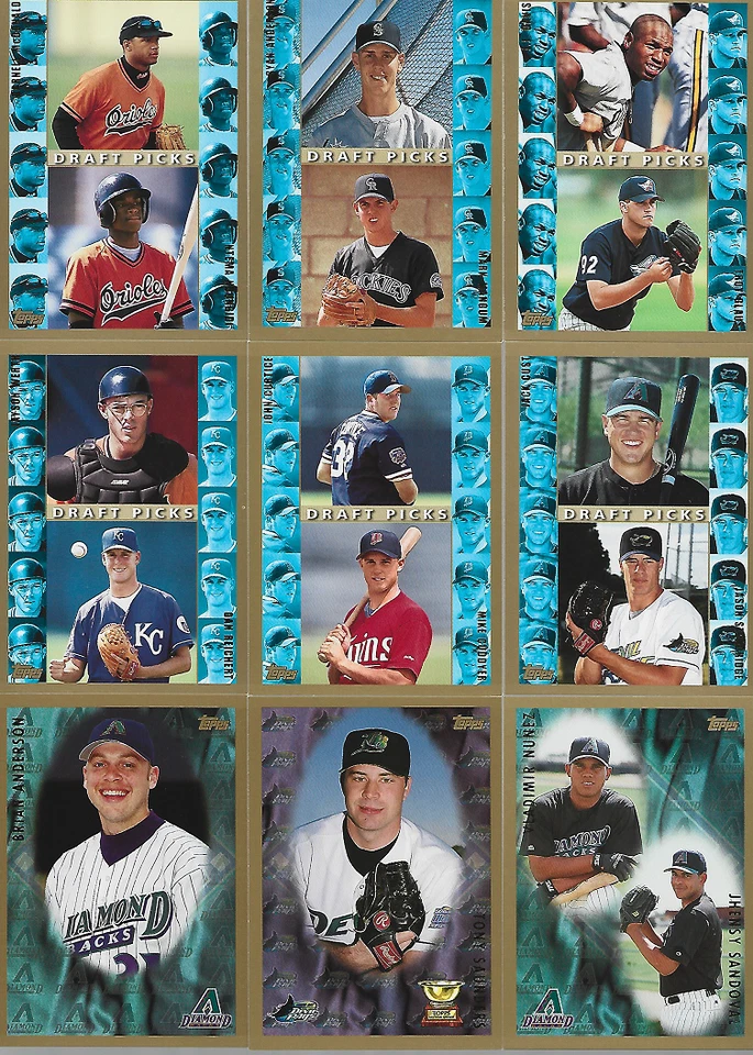 1998 TOPPS SINGLES & RC'S #254 THRU #504***YOU PICK*** - Image 2 of 2