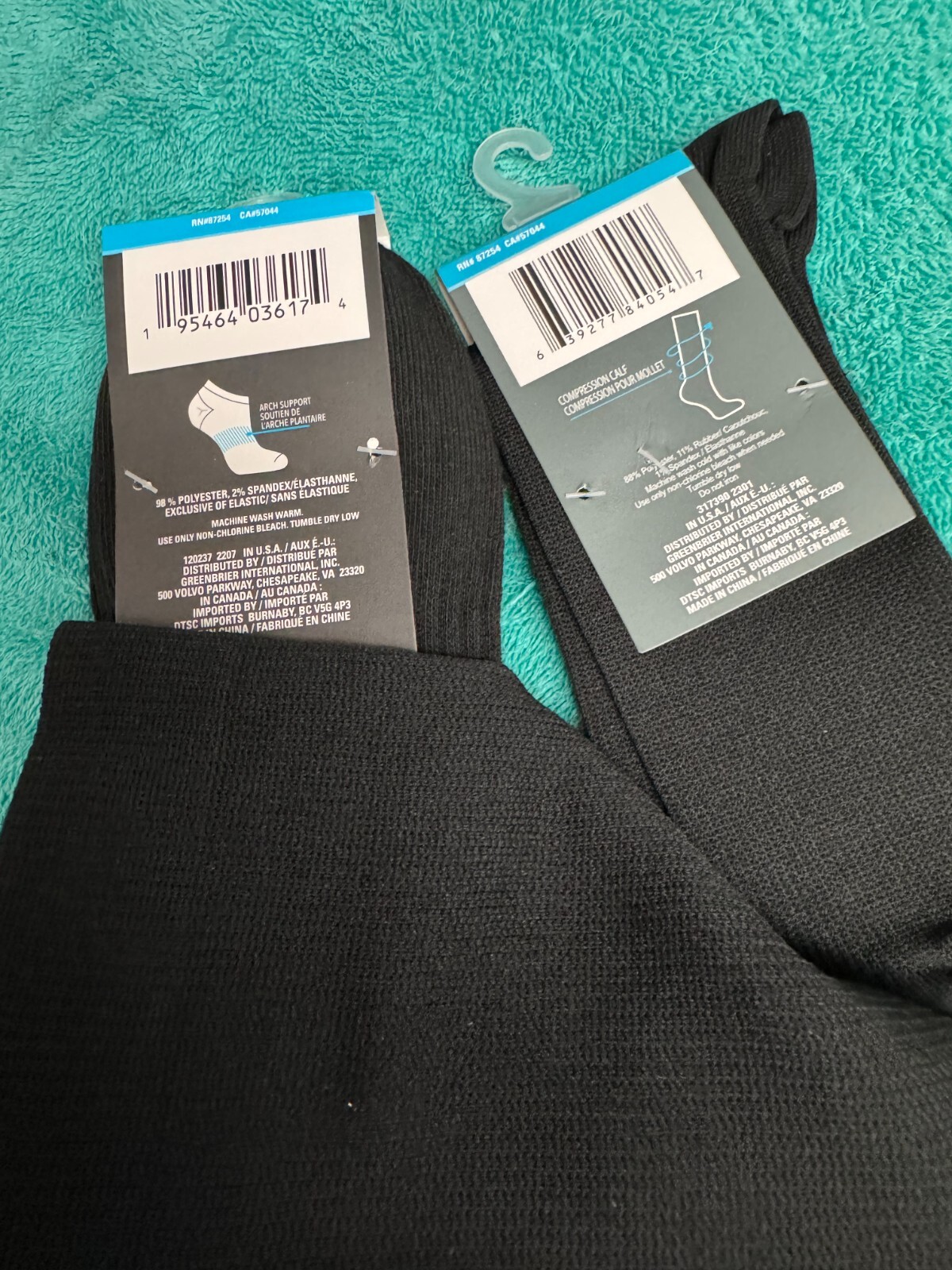 COMPRESSION SOCKS 1 PAIR 3 PAIR SIZES 6-12 JUNCTURE 4 PAIRS 8 SOCKS