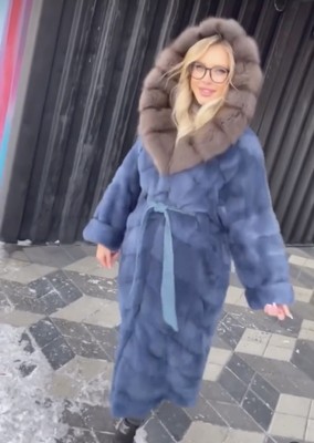 North America Nafa Mink Coat