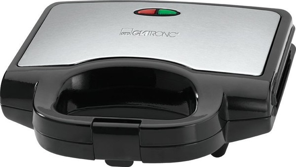 Bomann Sandwichtoaster Inox Bht 24X10X24 Cm Silber-image