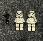 Lego stormtrooper minifigure X2 Lot
