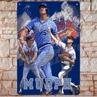 Tin Metal Signs Home Décor Atlanta Dale Murphy 2020 Wall Art Poster Vintage Bas