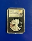 2016-W American Silver Eagle Lettered Edge 30th Anniv. NGC PF70 Rare Eagle Label