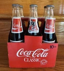 VTG 1979 Paul"BEAR"Bryant Crimson Tide COKE Bottles & Case Unopened 10oz 6 pack