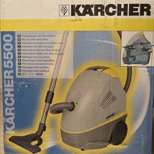 KARCHER New In Box “Dry Vac With Water Filter” Model K 5500 Serial No 011717 NIB
