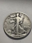 1935 S Walking Liberty Half Dollar 90% Silver Circulated Strong Detail N478