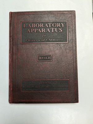 W.M.Welch catalog G 1929 Scientific Instruments Lab Apparatus & Supplies catalog