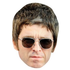 Noel Gallagher Celebrity Mask, Flat Card Face, Fancy Dress Mask
