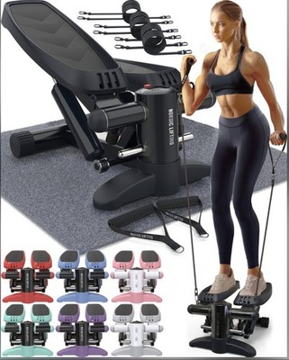 Nordic Lifting Mini Stepper Machine   Stair Climber w/Resistance Bands & LCD   H
