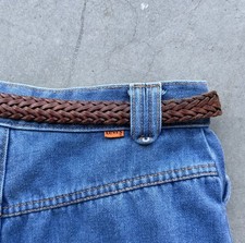 VTG 70s Levi  s Orange Tab Faded Mid Wash Denim Retro Hippie Blue Jeans Sz 26x29