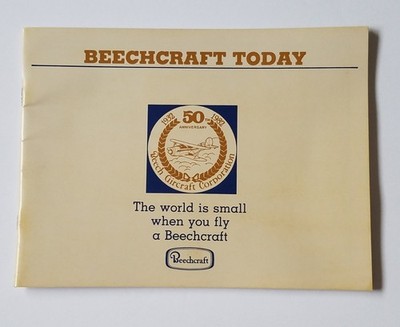 Beechcraft Today, 1932-1982 50th Anniversary Book. Wichita Kansas.  Beech 