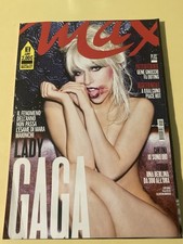 Max Dicembre 2009 LADY GAGA, Riccardo Scamarcio, Federer