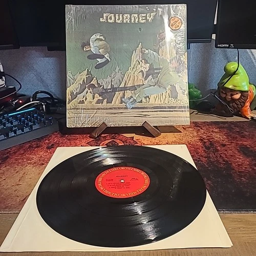 Journey Self-Titled Debut LP 1975 Columbia First Press Shrink!