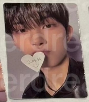 ALPHA DRIVE ONE BOYS II PLANET After:Journey Exhibition Lucky Draw Kim Geonwoo 